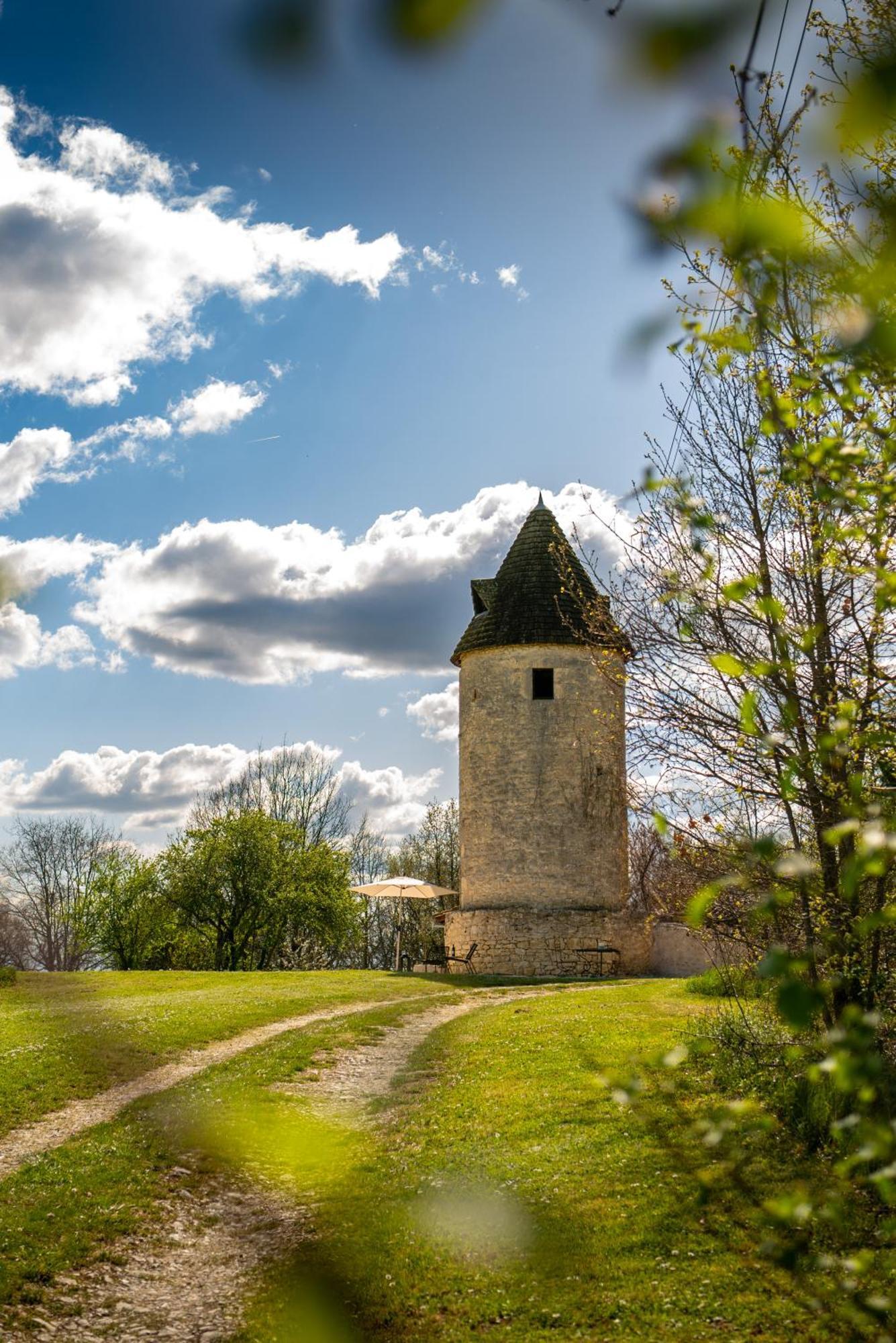 Enchanting Windmill Retreat Loubes-Bernac Exterior foto